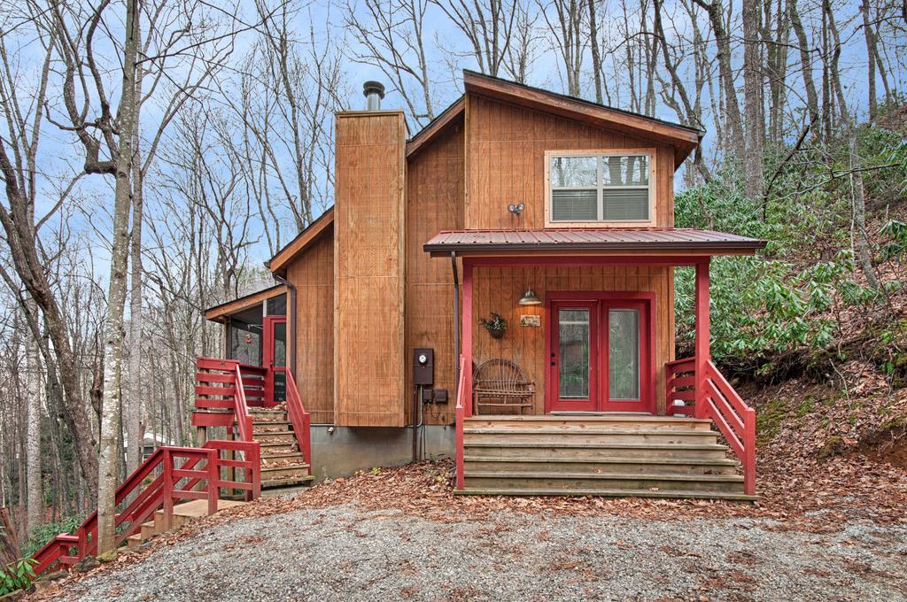 Fernbrook Treehouse Villa Maggie Valley Exterior photo